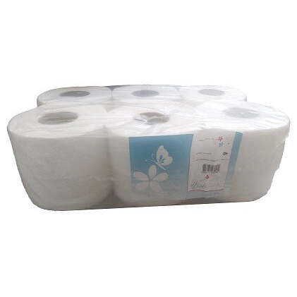Papel Higiénico Jumbo Pampilar 120 MTS 12 rolos