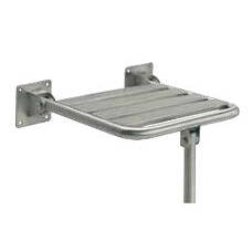 Assento rebatível com pé Inox Acetinado