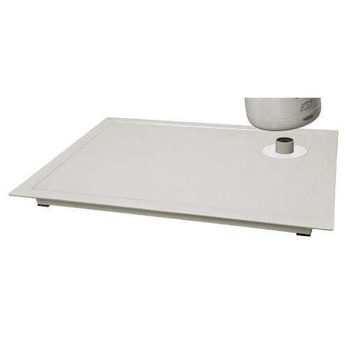 Bandeja Grande com Furo para Fervedor ZEN LINE II Marfim