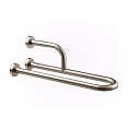 Barra Apoio Horizontal com 3 Pontos de Fixação Inox Acetinado