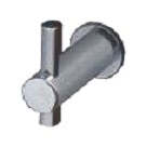 Cabide de Parede LINHA MAXIS Inox Polido