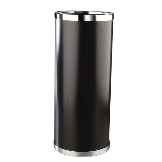 Chapeleiro Redondo Epóxi Preto com Aros Cromados 20 L