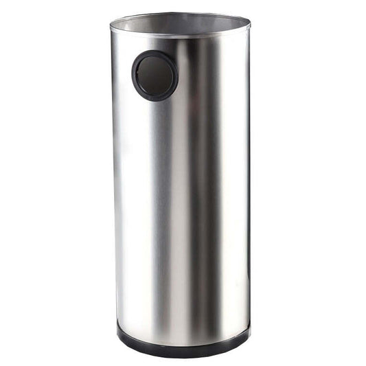 Chapeleiro Redondo Inox Acetinado com Pegas 20 L