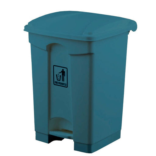 Contentor com Pedal HDPE Cinzento 45 L