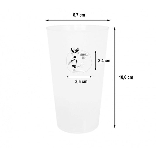 Copo Ecológico reutilizavel 250 ml caixa 768 unid.