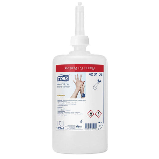 Desinfetante de mãos Tork Gel com Alcool 1000 ml