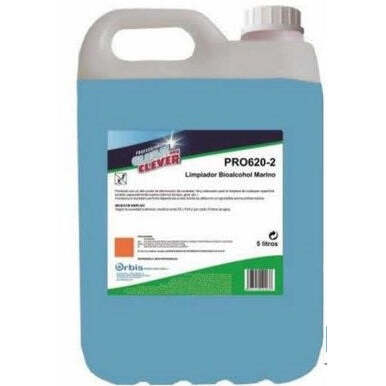 Detergente lava chão Bio Alcool Brisa Marinha 5lts