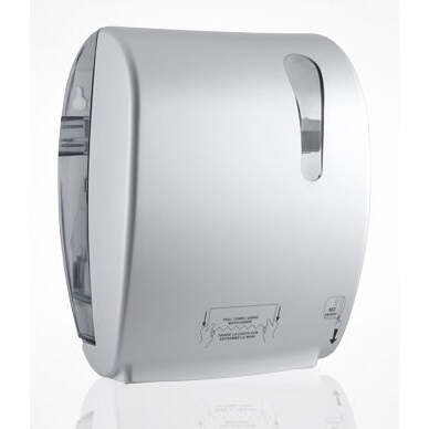 Dispensador Papel Auto Corte TAGLIO KOMPATTO ABS Prata