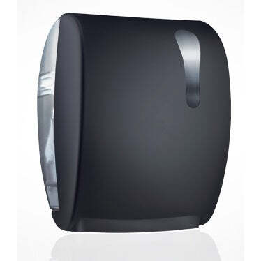 Dispensador Papel Auto Corte TAGLIO KOMPATTO ABS Preto