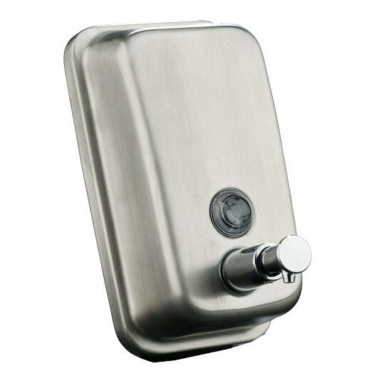 Dispensador Sabonete Liquido STEELINE Vertical Acetinado 450  ml