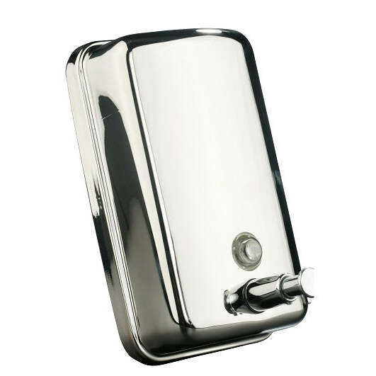 Dispensador Sabonete Liquido STEELINE Vertical Brilhante 900 ml
