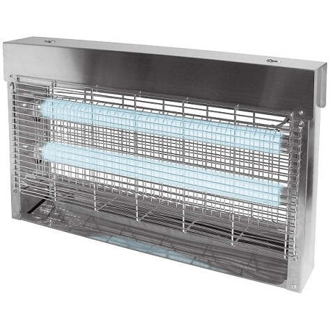 Eliminador de Insetos de Teto STANDARD Inox 40W (150 m2)