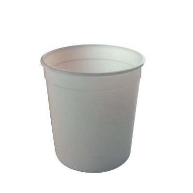Embalagem de Sopa com Tampa (separada) 1000 ml Branca (25 unid.)