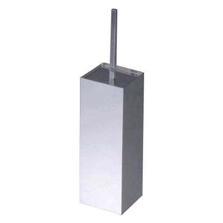 Porta Piaçaba de Chão LINHA CITIS Inox Escovado