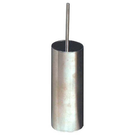 Porta Piaçaba de Chão LINHA MAXIS Inox Polido