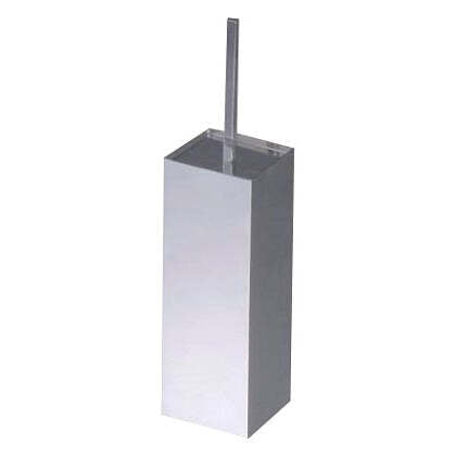 Porta Piaçaba de Chão LINHA TECTIS Inox Escovado
