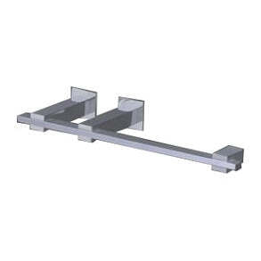 Porta Rolos LINHA TECTIS Inox Escovado