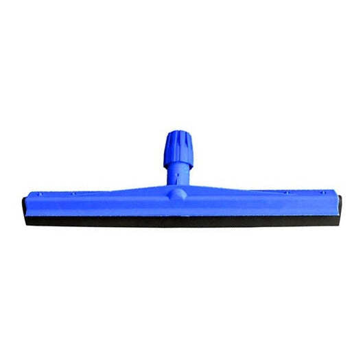 Rodo Nylon Azul com Borracha Preta 45 cm