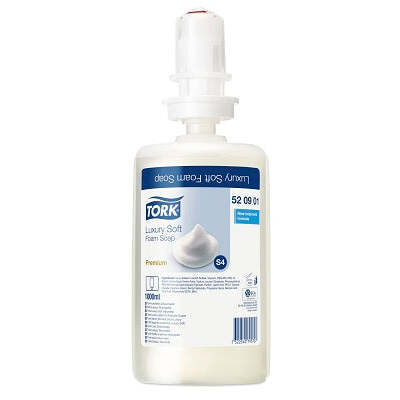 Sabonete mãos Tork Espuma Luxury Suave 1000 ml