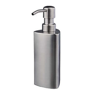 Saboneteira Liquida de Bancada STEELINE Triangular Inox Acetinado 250 ml