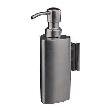 Saboneteira Liquida de Parede STEELINE Triangular Inox Acetinado 250 ml
