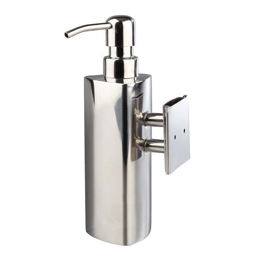 Saboneteira Liquida de Parede STEELINE Triangular Inox Brilhante 250 ml