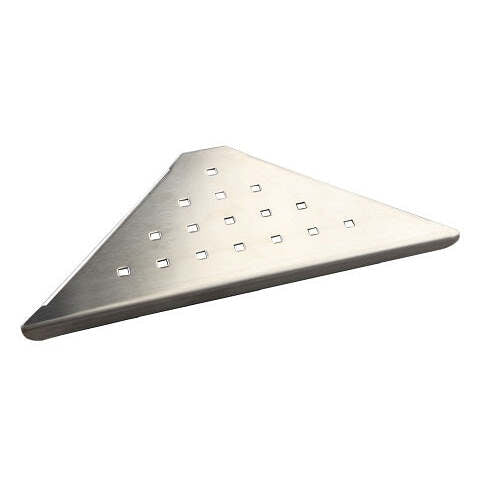 Saboneteira Triangular de Canto Inox Acetinado