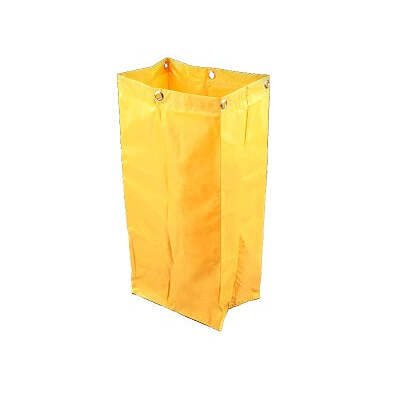 Saco de Lona Amarelo 60 L para Carro Limpeza Multifunções