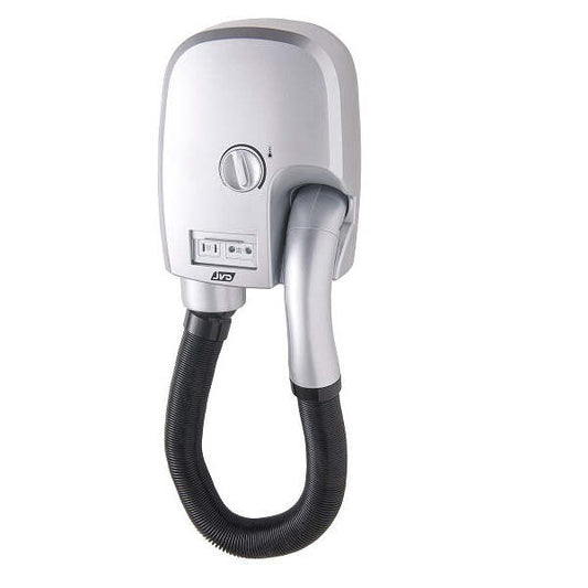 Secador de Cabelo de Parede HAWAI Prateado 500 W a 1000 W