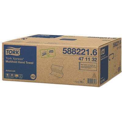 Toalhas mão Tork Xpress 21,3 x 23,4 com 3800 folhas ( 20 maços)