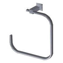 Toalheiro Argola LINHA TECTIS Inox Escovado