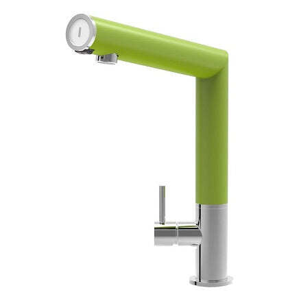 Torneira de Bancada HELLO 100 com Misturador e Duplo Sensor Verde